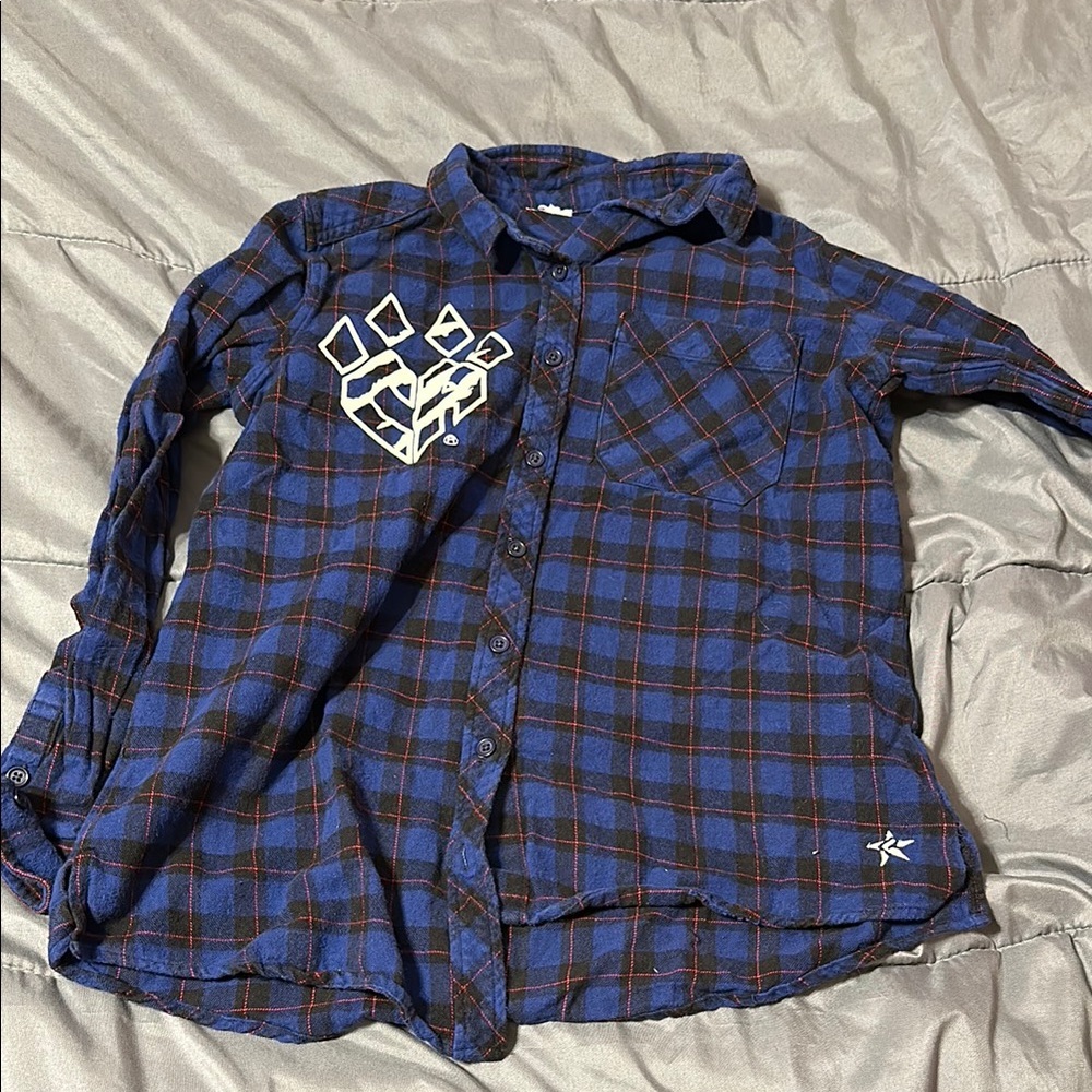 Cheer Athletics Flannel Shirt, Rebel Athletic
